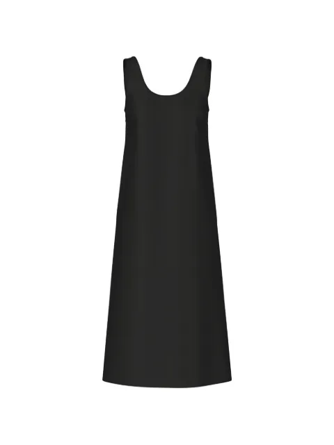 MARCCAIN scoop-neck dress Black AC2123W46