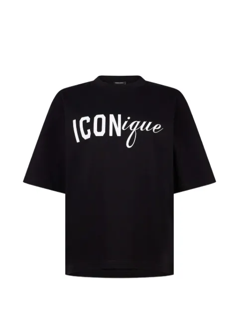 DSQUARED2 ICONique loose fit T-shirt Black S73GC0308D20033