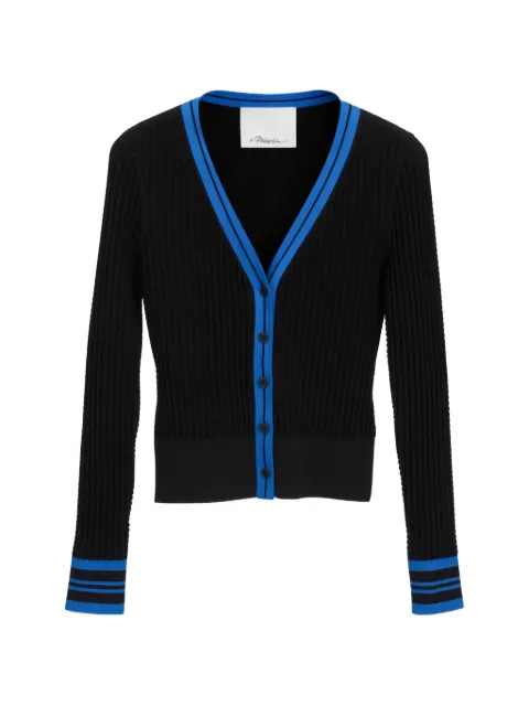 3.1 Phillip Lim button knit jacket Black E26270514VTR