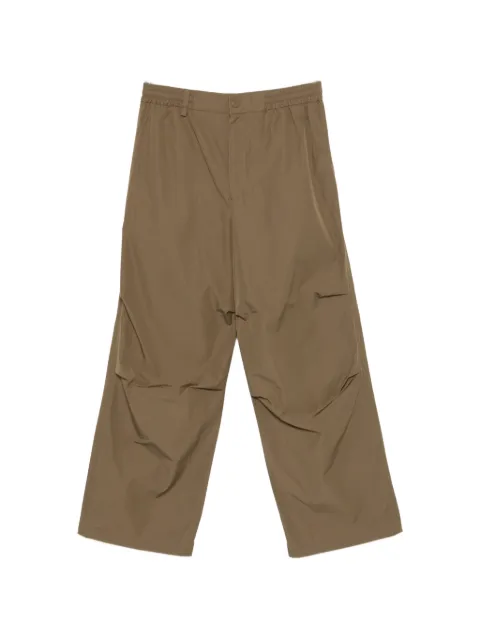 A.P.C. elasticated trousers Brown PSALQH08026