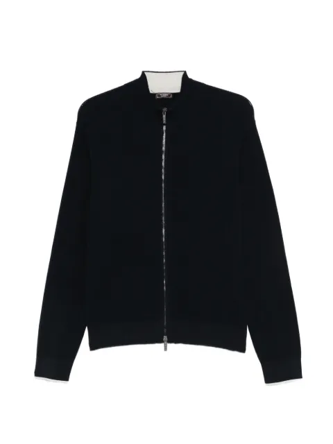 Peserico zip ribbed knitwear Black R59469F149108M