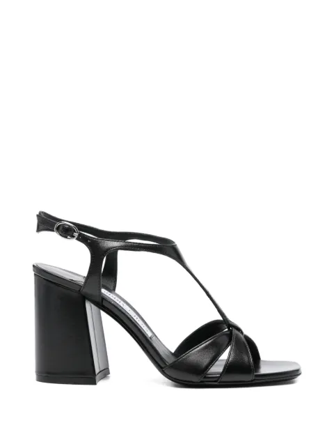 Jimmy Choo Kesia T-bar leather sandals Black KESIA85KUV