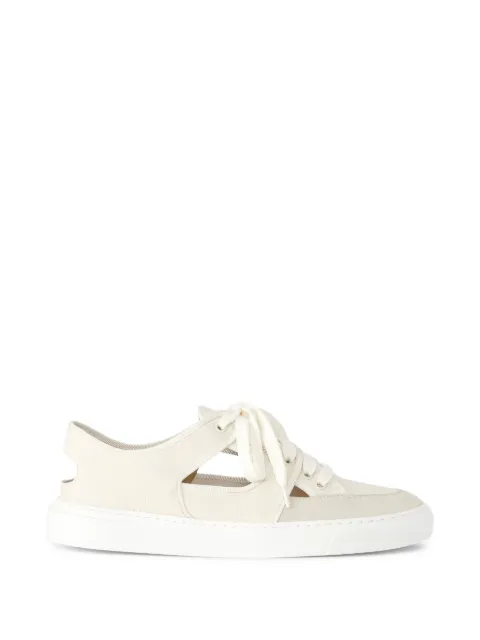 Fabiana Filippi cut-out sneakers Neutrals ASD274A906H1300000