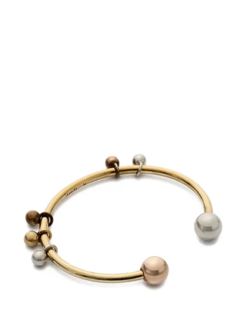 LEMAIRE Rattle spheres-details bracelet Gold JW0077LO036