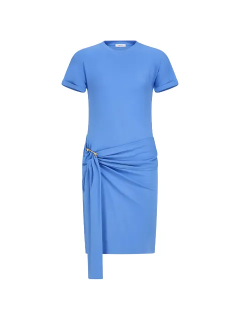 Ferragamo draped dress Blue 792432