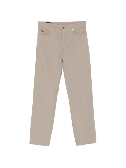 Emporio Armani button-fastening trousers Neutrals EM000763AF25633