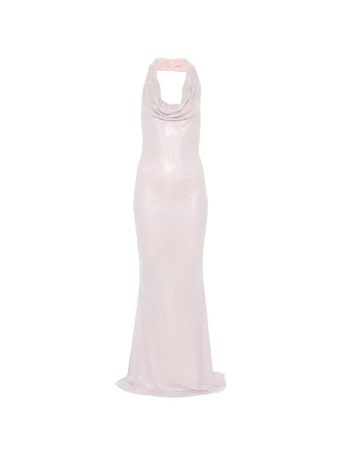 TWENTY FOURHAITCH sleeveless maxi dress Pink A0073CIP62PCIPRIA