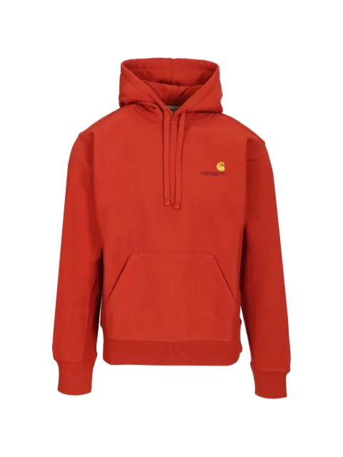 Carhartt WIP logo-detail hoodie Orange I028279
