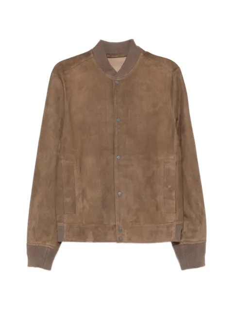 Salvatore Santoro snap-button bomber jacket Brown 50510U