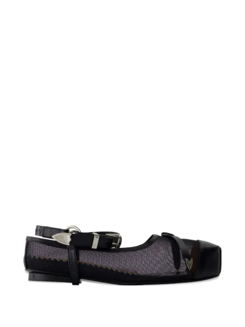 Toga Pulla buckled ballet flats Black FTGPW14510904C