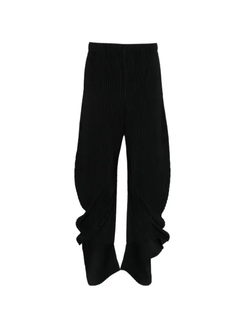 Homme Plissé Issey Miyake pleated trousers Black HP66JF250