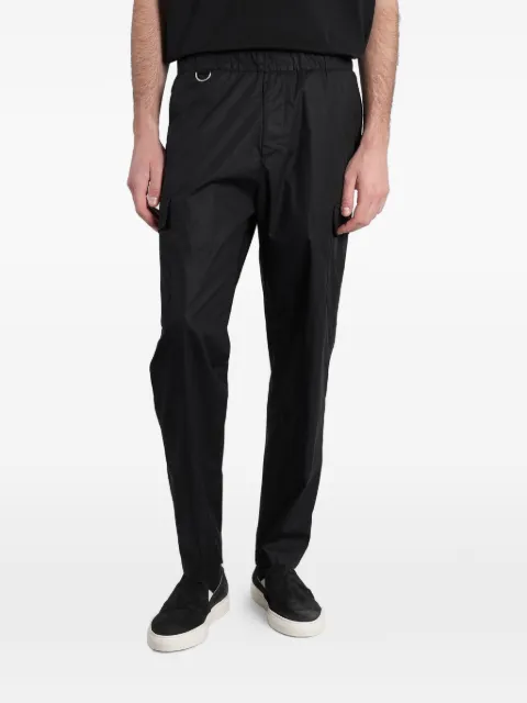 Low Brand elasticated-waistband cargo pants Black LP26044