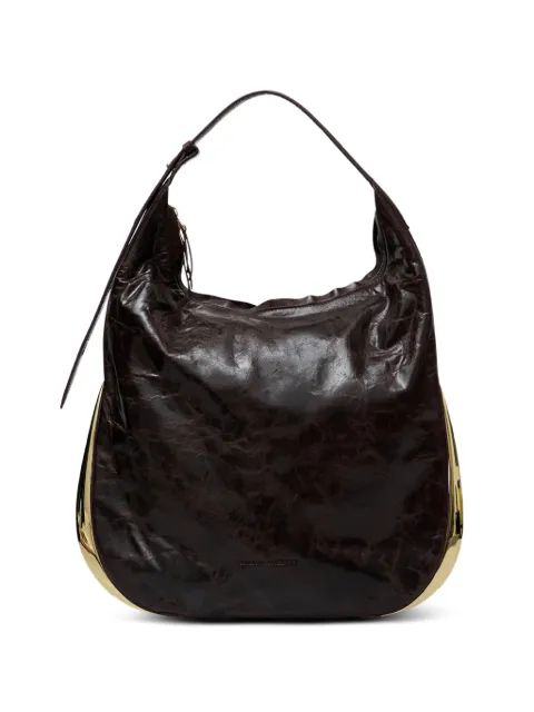 Benedetta Bruzziches leather shoulder bag Brown 0107152