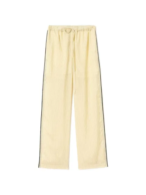 Plan C striped trousers Neutrals PNCAH31FI0TR004