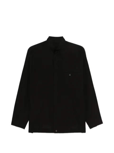 Homme Plissé Issey Miyake chest-pocket shirt Black HP66FJ300