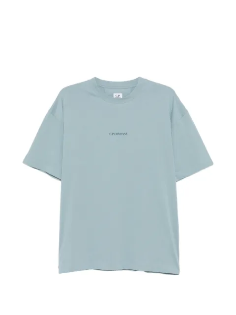 C.P. Company logo T-shirt Blue 20CMTS087A005100W809
