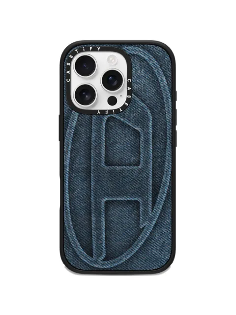 Diesel x CASETiFY 60583 iPhone 16 Pro case Blue DP10460PHIN