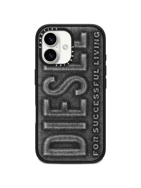 Diesel x CASETiFY 60562 iPhone 16 case Grey DP10250PHIN