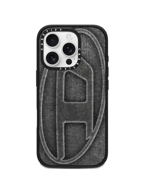 Diesel x CASETiFY 60577 iPhone 16 Pro case Grey DP10400PHIN