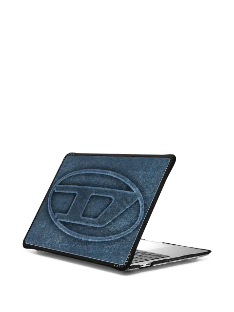 Diesel Macbook 12 denim logo laptop sleeve Blue DP10820PHIN