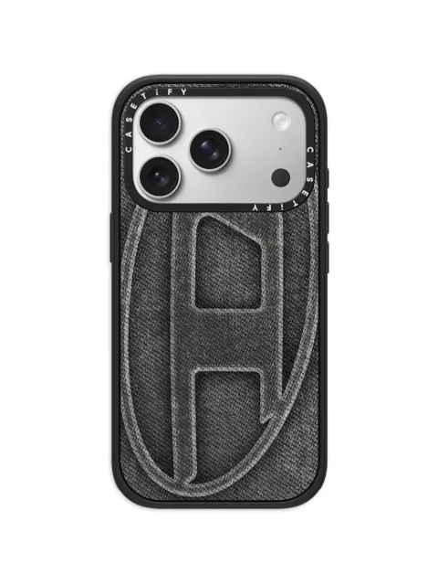 Diesel x CASETiFY 60574 iPhone 17 Pro case Black DP10370PHIN