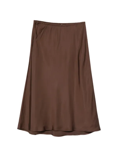 Vince elasticated-waistband midi skirt Brown V171831095