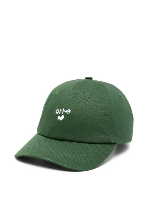 Arte Antwerp heart-logo baseball-cap Green SS26215AC