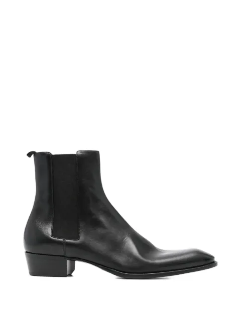 Saint Laurent pointed-toe boots Black 86126125V00