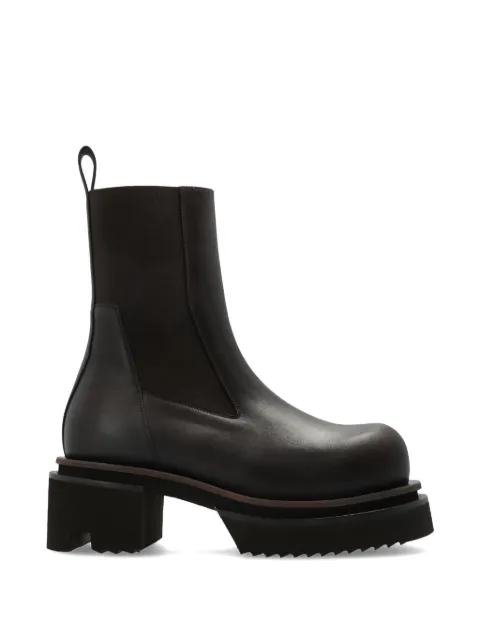Rick Owens Temple Beatle Bogun ankle boots Brown RP01F6832LOO