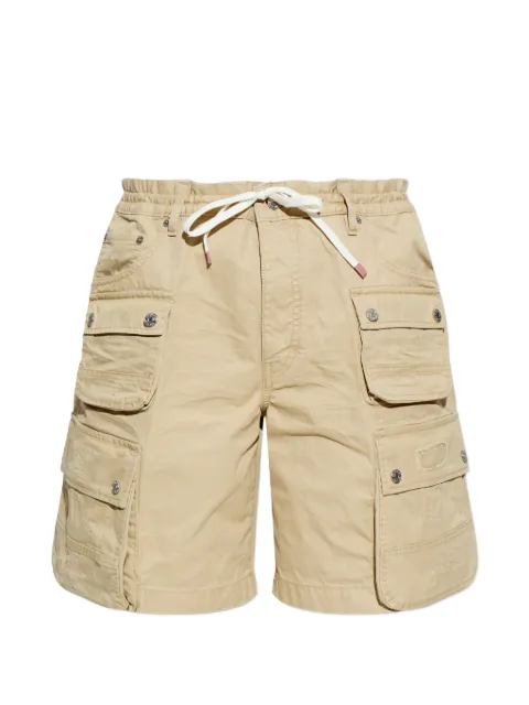 DSQUARED2 multi-pocket drawstring shorts Neutrals S74MU0962S41794