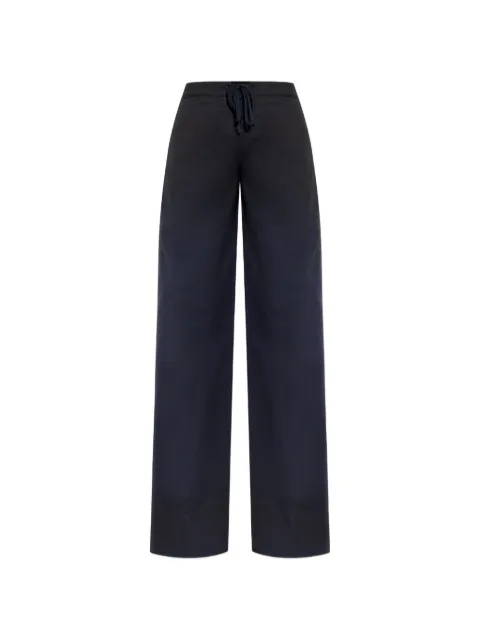 DSQUARED2 buttoned-detail drawstring trousers Blue S75KB0551S39021