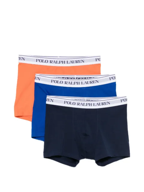 Polo Ralph Lauren logo-waistband boxers set of three Orange 714830299202