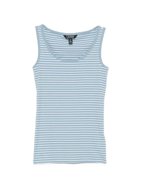 Lauren Ralph Lauren Kelly striped tank top Blue 200P09099002