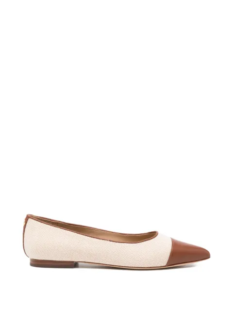 Lauren Ralph Lauren Londyn cap-toe ballet flats Neutrals 802P10530003