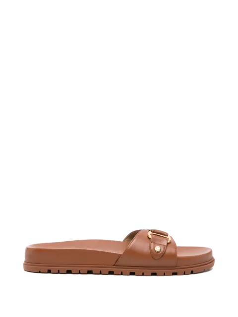 Lauren Ralph Lauren Tasha buckle-detail sandals Brown 802982883001