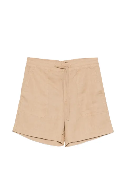 Lauren Ralph Lauren drawstring-waist patch-pocket shorts Neutrals 200P13695003