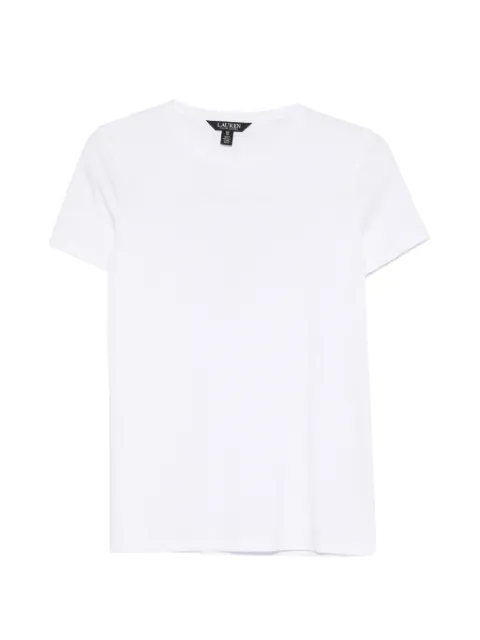 Lauren Ralph Lauren logo-embroidered T-shirt White 200P09106004