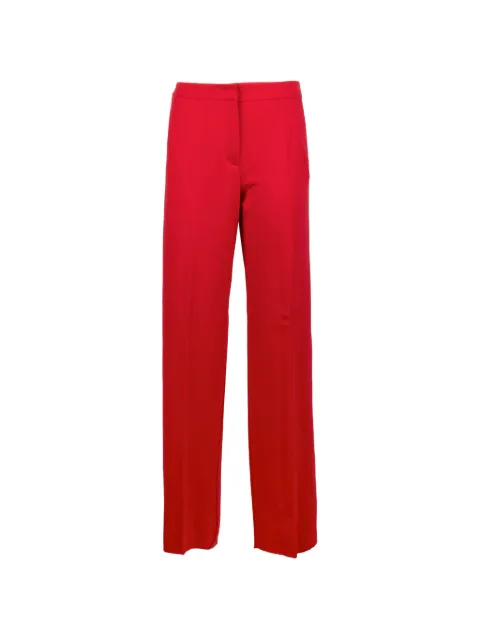 Marella Emme concealed-fastening trousers Red 2615781031200PALACE002
