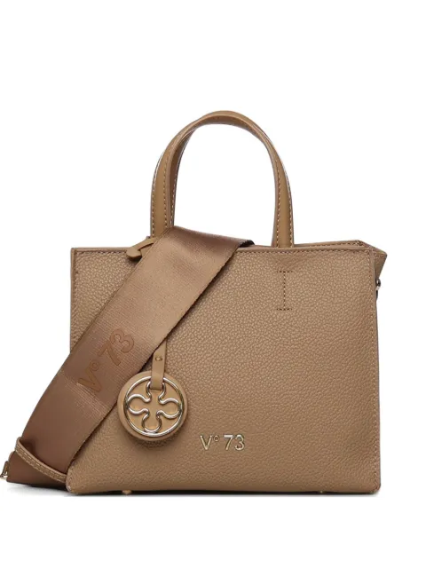 V°73 grained tote bag Neutrals 73BS9CI02BLAKEBEIGE
