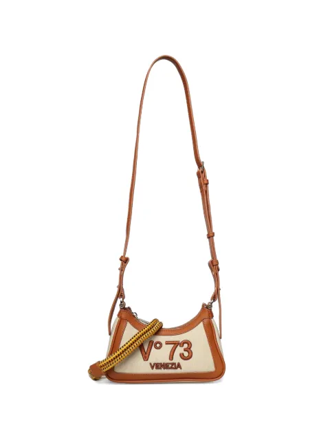 V°73 logo shoulder bag Neutrals 73BS9MU02RESPONSIBLE73OFFWHITECUOIO