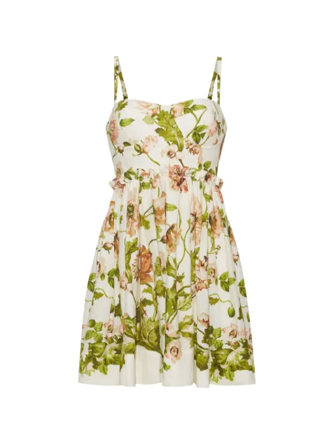 Cara Cara Kori floral-print ruffled dress Neutrals 1429LFLE