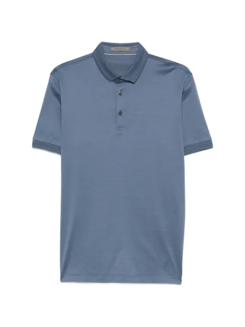 Corneliani short-sleeve polo shirt Blue 27G5012725000