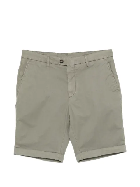 Corneliani cuffed shorts Green 274ED32720127