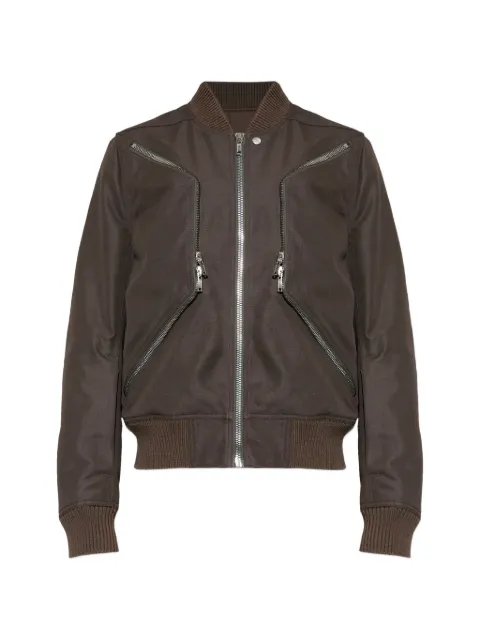 Rick Owens Temple Heizer Flight jacket Brown RU01F2790CDU