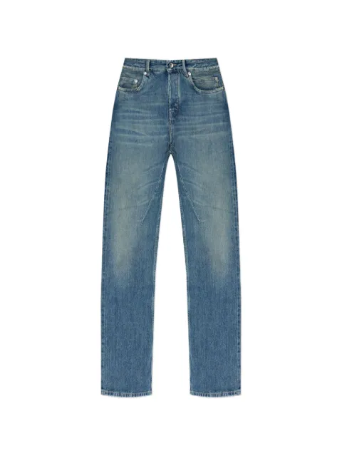 Rick Owens DRKSHDW Fog Cut belt-loop jeans Blue DU01F4397DWB