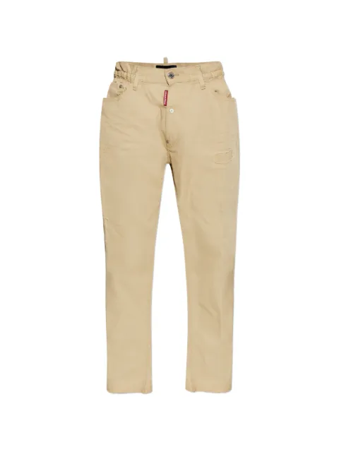 DSQUARED2 distressed trousers Neutrals S74KB1112S41794