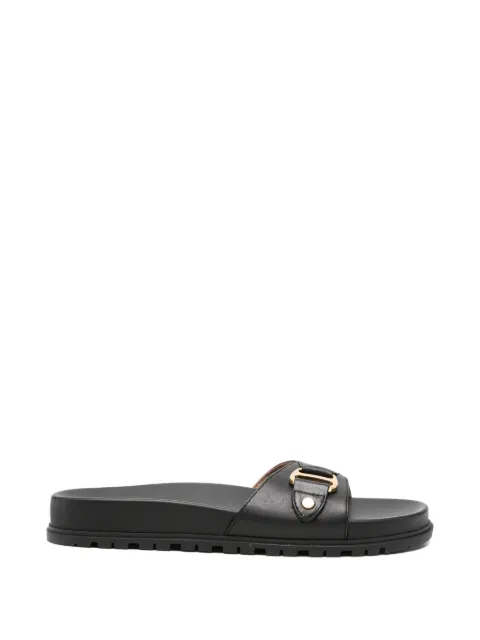 Lauren Ralph Lauren Tasha buckle-detail sandals Black 802982883002