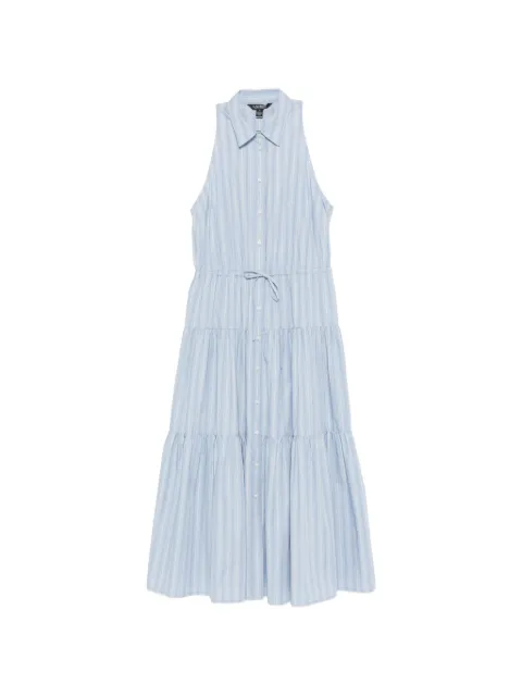 Lauren Ralph Lauren striped tiered dress Blue 200P08958001