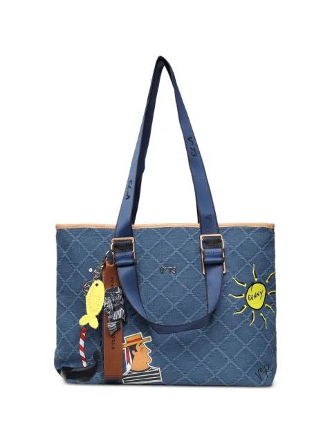 V°73 Tita shoulder bag Blue 73BS9TZ01DTITADENIMNATURALE