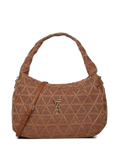 V°73 textured shoulder bag Brown 73BS9MB01DALIACUOIO
